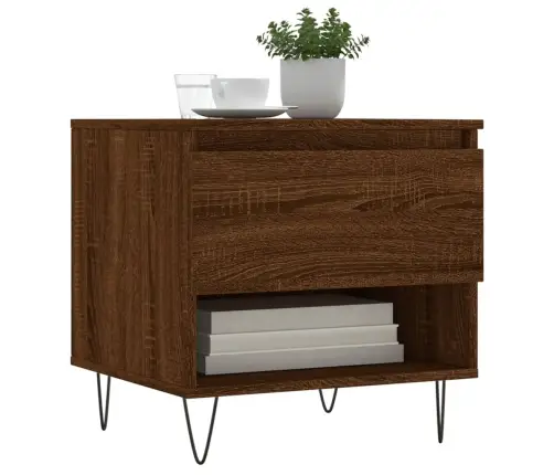 Kavos Staliukas, Rudas Ąžuolo, 50X46X50cm Apdirbta Mediena Kavos Staliukas, Rudas Ąžuolo, 50X46X50cm Apdirbta Mediena