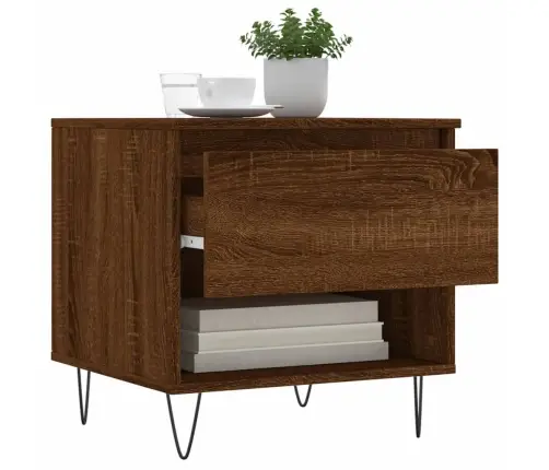 Kavos Staliukas, Rudas Ąžuolo, 50X46X50cm Apdirbta Mediena Kavos Staliukas, Rudas Ąžuolo, 50X46X50cm Apdirbta Mediena