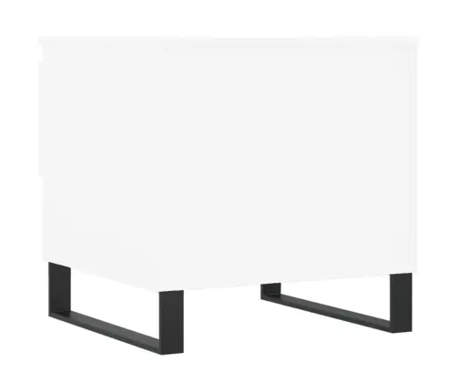 Kavos Staliukas, Baltos Spalvos, 50X46X50cm Apdirbta Mediena