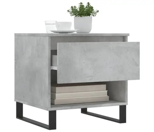 Kohvilaud, Betoonhall, 50 X 46 X 50 Cm Tehispuit