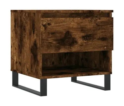 Kohvilaud, 2 Tk, Suitsutatud Tamm, 50X46X50 cm Tehispuit