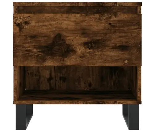 Kohvilaud, 2 Tk, Suitsutatud Tamm, 50X46X50 cm Tehispuit