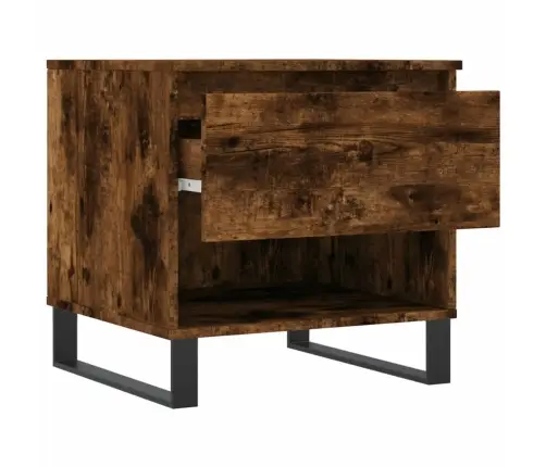 Kohvilaud, 2 Tk, Suitsutatud Tamm, 50X46X50 cm Tehispuit