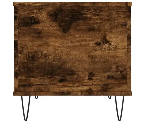 Kafijas Galdiņš, Kvēpināta Ozolkoka, 60X44,5X45 Cm Vidaxl Kafijas Galdiņš, Kvēpināta Ozolkoka, 60X44,5X45 Cm Vidaxl