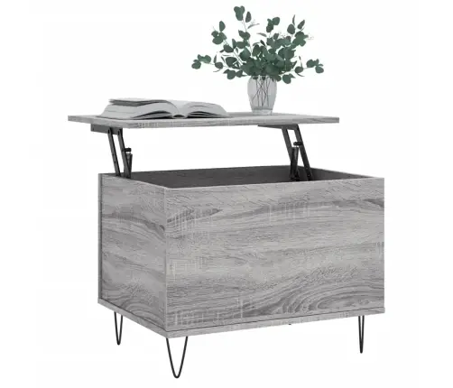 Kohvilaud, Hall Sonoma Tamm, 60X44,5X45 cm Tehispuit Kohvilaud, Hall Sonoma Tamm, 60X44,5X45 cm Tehispuit