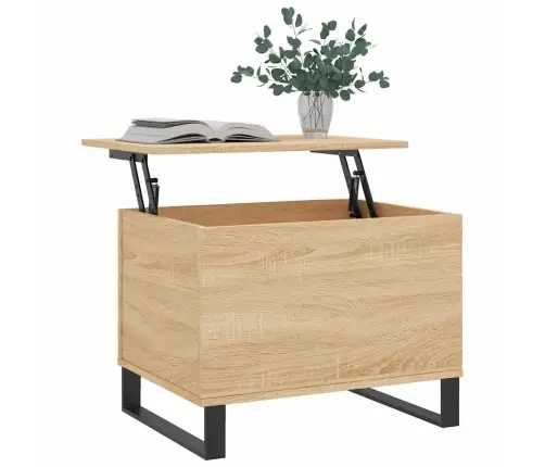 Kafijas Galdiņš, Sonomas Ozolkoka, 60X44,5X45 Cm Vidaxl