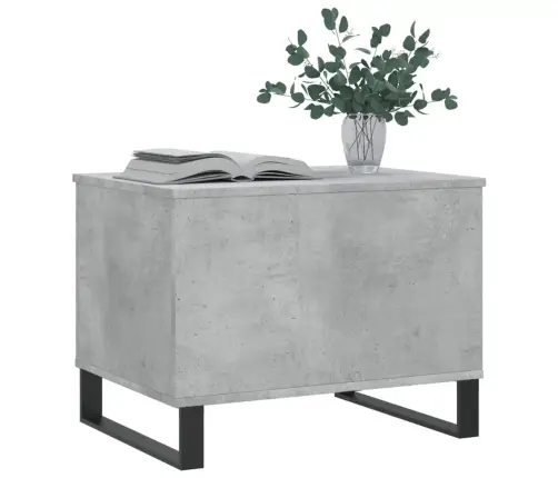 Kafijas Galdiņš, Betona Pelēks, 60X44,5X45 Cm Vidaxl