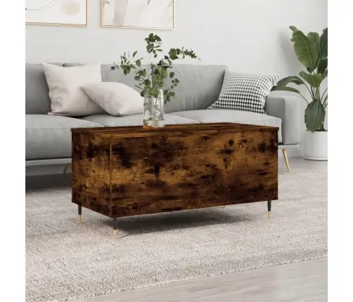 Kohvilaud, Suitsutatud Tamm, 90 X 44,5 X 45 cm Tehispuit