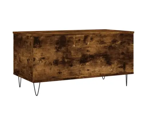 Kafijas Galdiņš, Kvēpināta Ozolkoka, 90X44,5X45 Cm Vidaxl