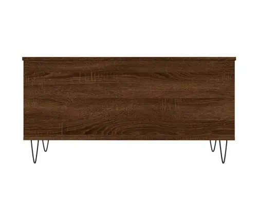 Kavos Staliukas, Rudas Ąžuolo, 90X44,5X45cm Apdirbta Mediena