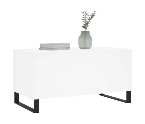 Kohvilaud, Valge, 90 X 44,5 X 45 cm Tehispuit