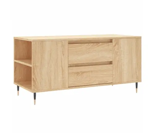 Kafijas Galdiņš, Ozola Krāsa, 102X44,5X50 Cm, Inženierijas Koks Vidaxl Kafijas Galdiņš, Ozola Krāsa, 102X44,5X50 Cm, Inženierijas Koks Vidaxl