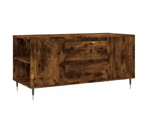 Kohvilaud, Suitsutatud Tamm, 102X44,5X50 cm Tehispuit