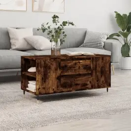 Kohvilaud, Suitsutatud Tamm, 102X44,5X50 cm Tehispuit
