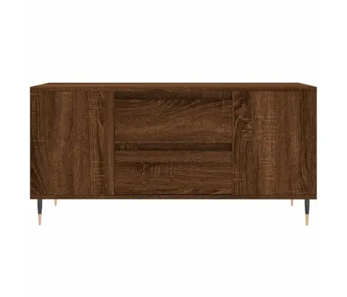 Kavos Staliukas, Rudas Ąžuolo, 102X44,5X50cm Apdirbta Mediena