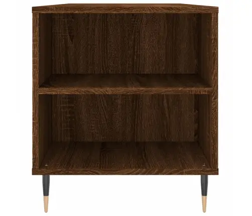 Kavos Staliukas, Rudas Ąžuolo, 102X44,5X50cm Apdirbta Mediena