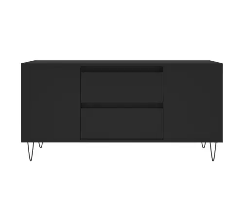 Kohvilaud, Must, 102 X 44,5 X 50 cm Tehispuit