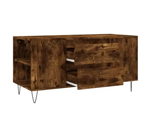 Kohvilaud, Suitsutatud Tamm, 102X44,5X50 cm Tehispuit