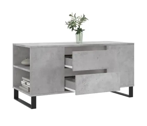 Kafijas Galdiņš, Betonpelēks, 102X44,5X50 Cm, Inženierijas Koks Vidaxl Kafijas Galdiņš, Betonpelēks, 102X44,5X50 Cm, Inženierijas Koks Vidaxl