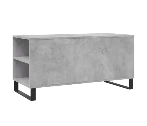 Kafijas Galdiņš, Betonpelēks, 102X44,5X50 Cm, Inženierijas Koks Vidaxl Kafijas Galdiņš, Betonpelēks, 102X44,5X50 Cm, Inženierijas Koks Vidaxl