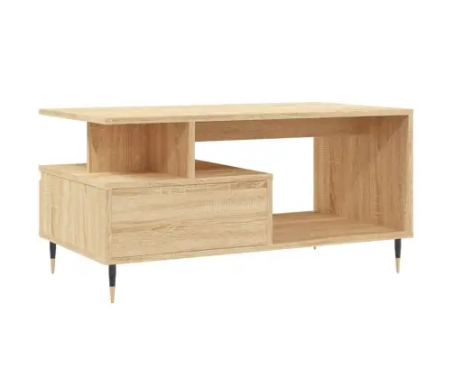 Kavos Staliukas, Ąžuolo Spalvos, 90X49X45cm Apdirbta Mediena