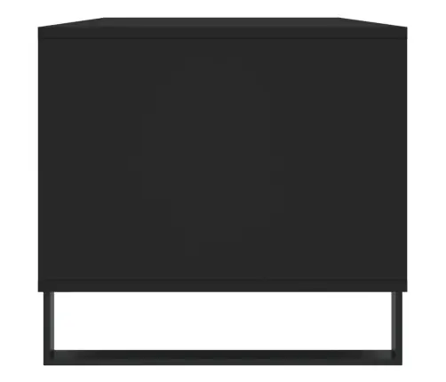 Kafijas Galdiņš, Melns, 90X49X45 Cm, Inženierijas Koks Vidaxl