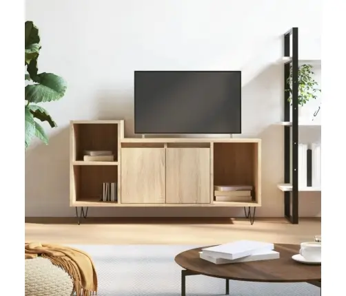 Tv Skapītis, Ozolkoka Krāsa, 100X35X55 Cm, Inženierijas Koks Vidaxl