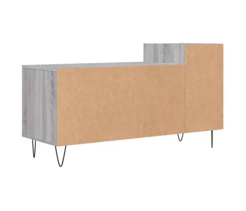 Televizoriaus Spintelė, Pilka Ąžuolo, 100X35X55cm Mediena