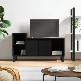 Tv Skapītis, Melns, 100X35X55 Cm, Inženierijas Koks Vidaxl