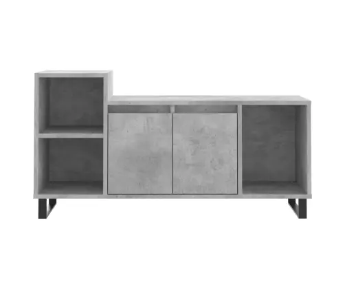 Tv Skapītis, Betona Pelēks, 100X35X55 Cm, Inženierijas Koks Vidaxl