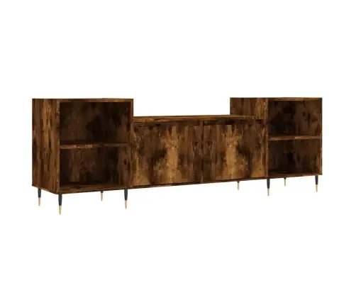 Televizoriaus Spintelė, Dūminio Ąžuolo, 160X35X55cm Mediena