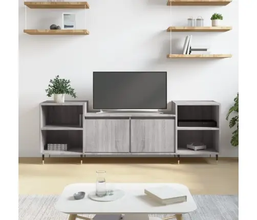 Tv Skapītis, Pelēks, 160X35X55 Cm, Inženierijas Koks Vidaxl Tv Skapītis, Pelēks, 160X35X55 Cm, Inženierijas Koks Vidaxl