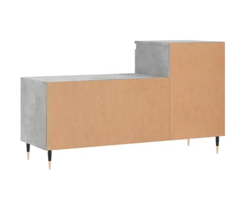 Apavu Plaukts, Betonpelēks, 102X36X60 Cm, Inženierijas Koks Vidaxl