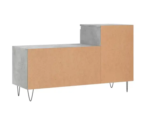 Apavu Plaukts, Betonpelēks, 102X36X60 Cm, Inženierijas Koks Vidaxl