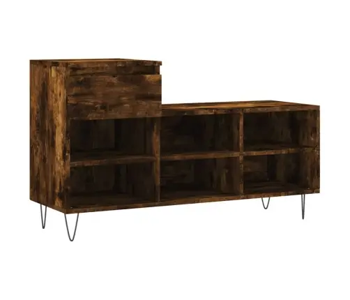 Apavu Plaukts, Ozolkoka Krāsa, 102X36X60 Cm, Inženierijas Koks Vidaxl