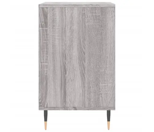 Apavu Plaukts, Pelēcīga Ozolkoka,102X36X60Cm, Inženierijas Koks Vidaxl