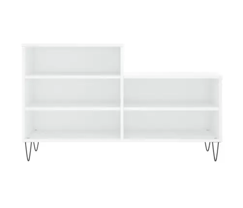 Spintelė Batams, Baltos Spalvos, 102X36X60cm Apdirbta Mediena