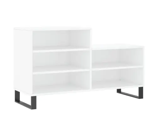 Jalatsikapp, Valge, 102 X 36 X 60 cm Tehispuit