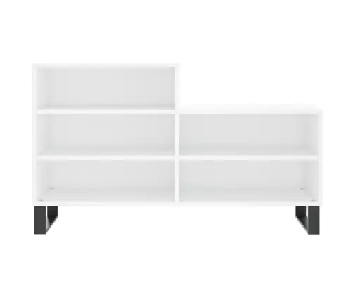 Jalatsikapp, Valge, 102 X 36 X 60 cm Tehispuit