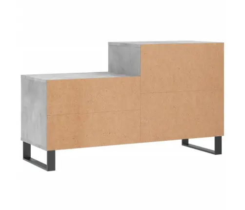 Apavu Plaukts, Betonpelēks, 102X36X60 Cm, Inženierijas Koks Vidaxl