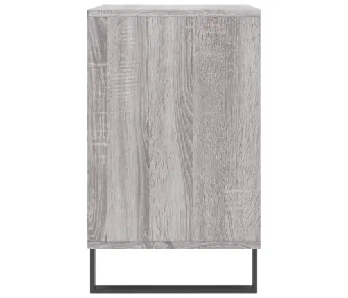 Apavu Plaukts, Pelēcīga Ozolkoka,102X36X60Cm, Inženierijas Koks Vidaxl