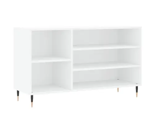 Apavu Plaukts, Balts, 102X36X60 Cm, Inženierijas Koks Vidaxl