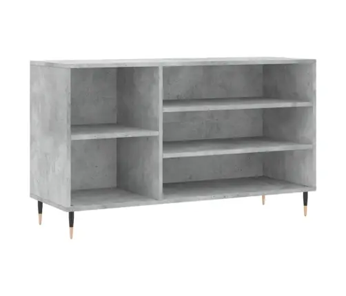 Apavu Plaukts, Betonpelēks, 102X36X60 Cm, Inženierijas Koks Vidaxl