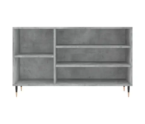 Apavu Plaukts, Betonpelēks, 102X36X60 Cm, Inženierijas Koks Vidaxl