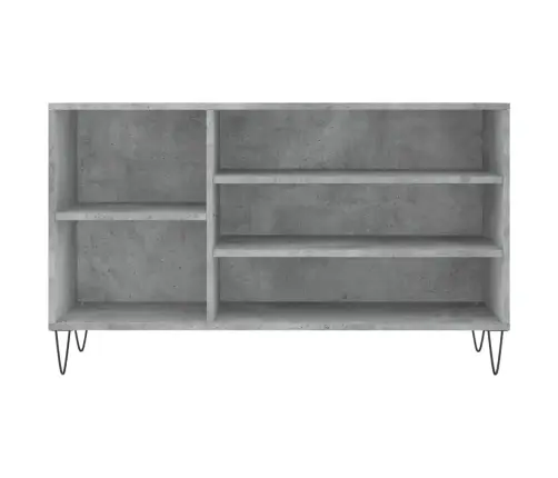 Apavu Plaukts, Betonpelēks, 102X36X60 Cm, Inženierijas Koks Vidaxl