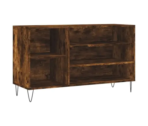 Apavu Plaukts, Ozolkoka Krāsa, 102X36X60 Cm, Inženierijas Koks Vidaxl