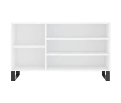 Apavu Plaukts, Balts, 102X36X60 Cm, Inženierijas Koks Vidaxl