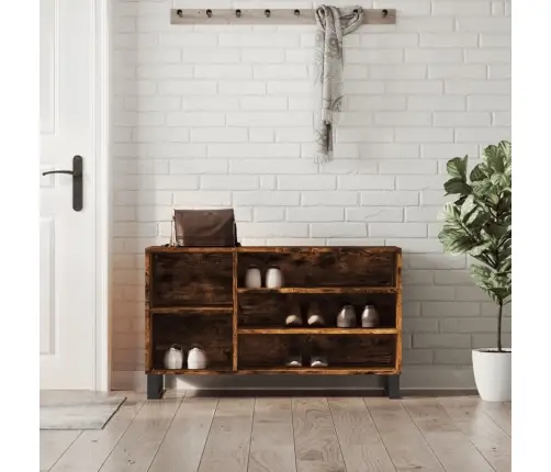 Spintelė Batams, Dūminio Ąžuolo, 102X36X60cm Apdirbta Mediena