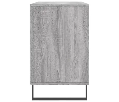 Apavu Plaukts, Pelēcīga Ozolkoka,102X36X60Cm, Inženierijas Koks Vidaxl