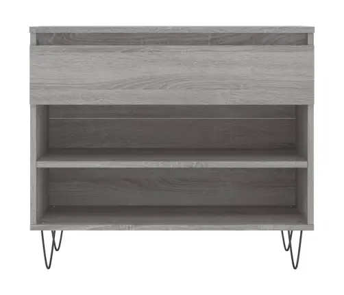 Spintelė Batams, Pilka Ąžuolo, 70X36X60cm Apdirbta Mediena